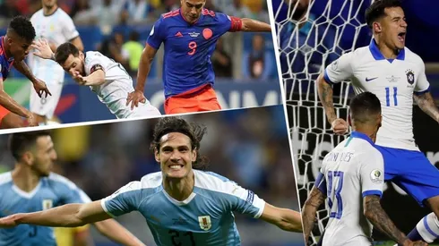 Copa América: Colombia y Uruguay los mejores, Brasil y Chile golean, Argentina desaparecida
