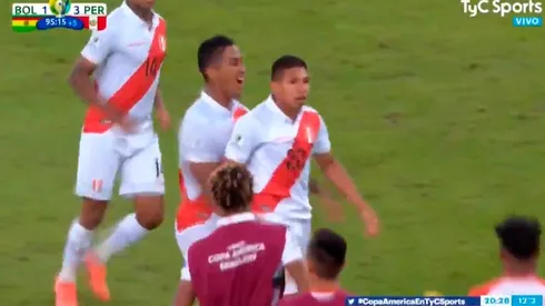 Flores y el golazo para liquidar el marcador en el Maracaná