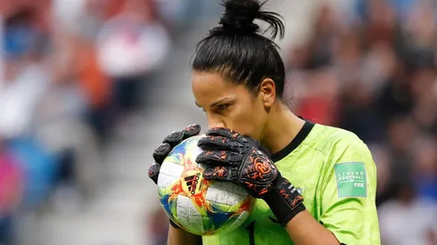 Foto de la portera de Argentina.