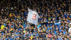 Fantasma de la B en La Bombonera.