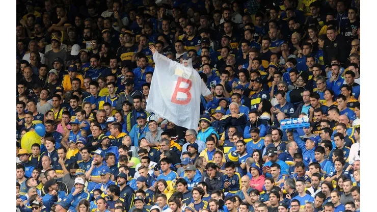 Fantasma de la B en La Bombonera.