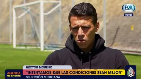 Héctor Moreno le dejó un mensaje a los que le dicen que no a la Selección México