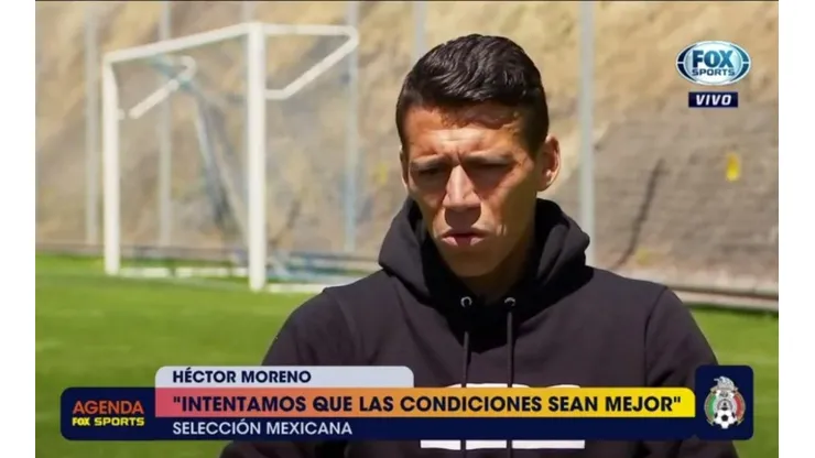 Héctor Moreno le dejó un mensaje a los que le dicen que no a la Selección México