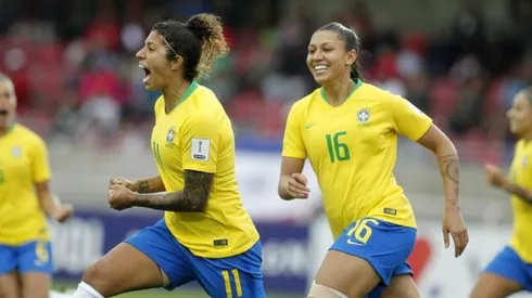 Italia vs. Brasil por la Copa Mundial Femenina.