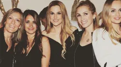 Foto de Antonella Roccuzzo y sus amigas.