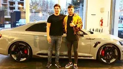 Las 5 fotos del nuevo Audi de Mauro Zárate, un monstruo del que solo hay 50 en el mundo