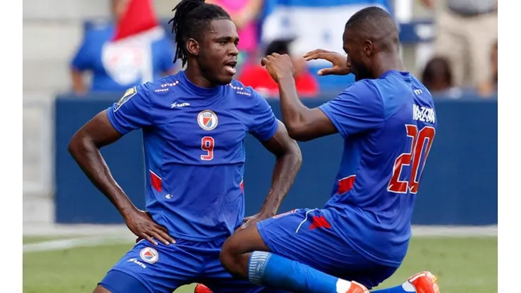 Haití vs. Bermudas por la Copa Oro.
