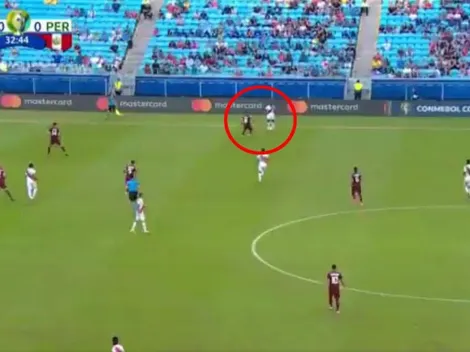 Advíncula agarró la pelota, se transformó en Messi y humilló a dos rivales