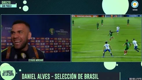 A Dani Alves le pidieron un mensaje para Messi y tiró un épico trolleo para Agüero