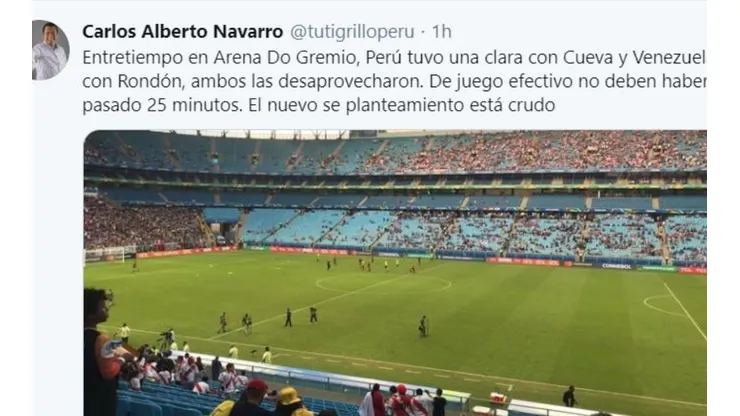 Navarro también estuvo en Rusia 2018
