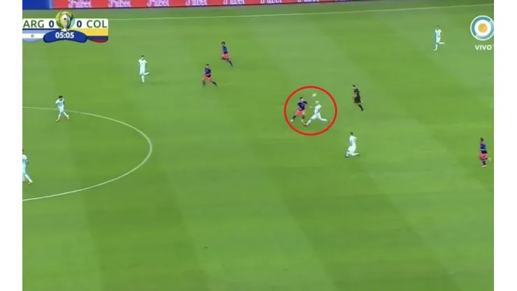 Gran acción de James Rodríguez