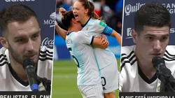 "Es admirable", el mensaje de orgullo de los chicos para la selección femenina de Argentina
