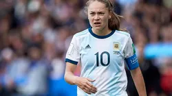 Se plantó Estefanía Banini y explicó por qué no quiere que le digan "La Messi"