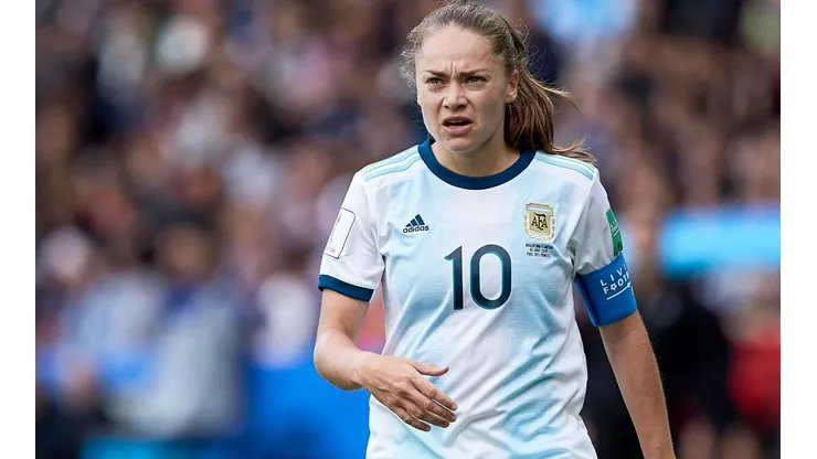 Se plantó Estefanía Banini y explicó por qué no quiere que le digan "La Messi"