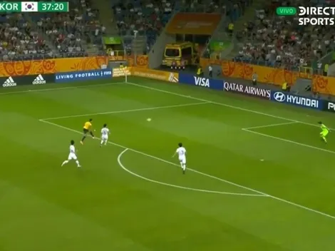 Era un gol de locos: Campana se la llevó de taco, le pegó y rompió el travesaño