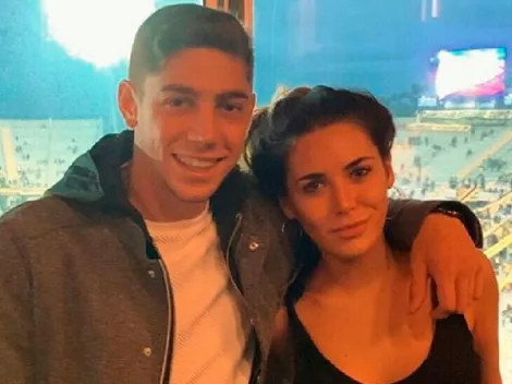 Mina Bonino fue a ver a su novio Valverde y le escribió un hermoso texto en Instagram