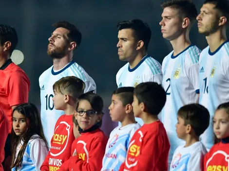 Periodista de TNT Sports: "El único que no canta el himno es Messi..."