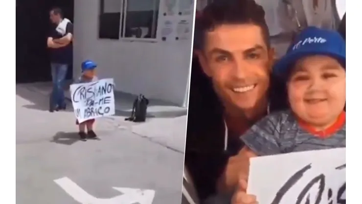 Entendió todo: Cristiano Ronaldo paró el micro de Portugal y le cumplió el sueño a un niño