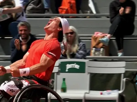 ¡Gustavo Fernández gritó campeón en Roland Garros!