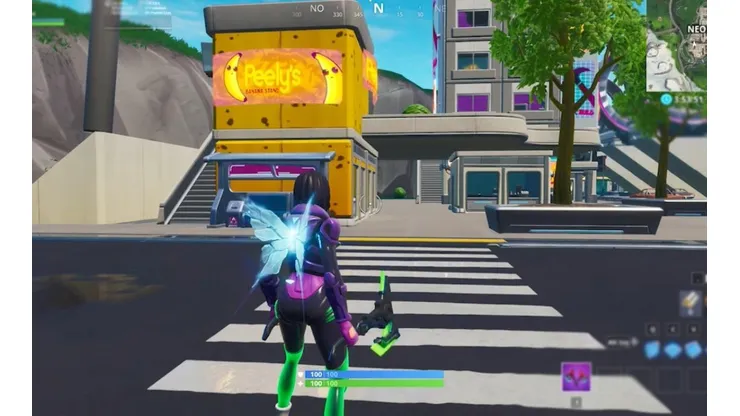 Fortbyte #51: Como conseguirlo frente al Peely's Banana Stand