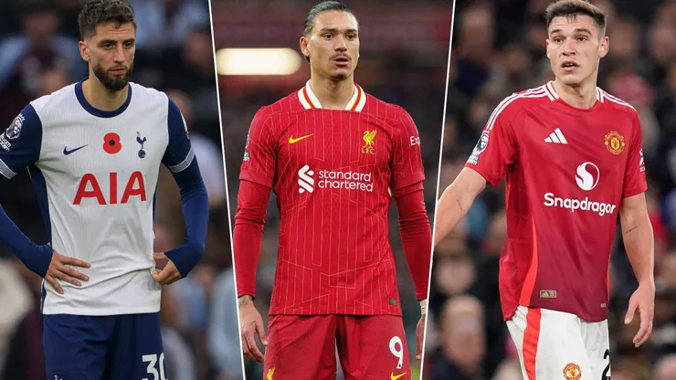 Rodrigo Bentancur, Darwin Núñéz y Manuel Ugarte, no figuran entre los 30 jugadores con mayor salario de la Premier League.