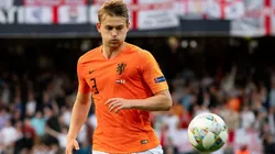 De Ligt en el seleccionado holandés.