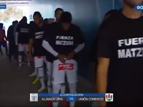 El homenaje de Alianza Lima por el fallecimiento del padre de un jugador del equipo