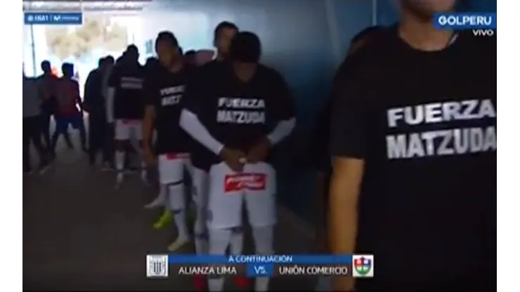 El homenaje de Alianza Lima por el fallecimiento del padre de un jugador del equipo