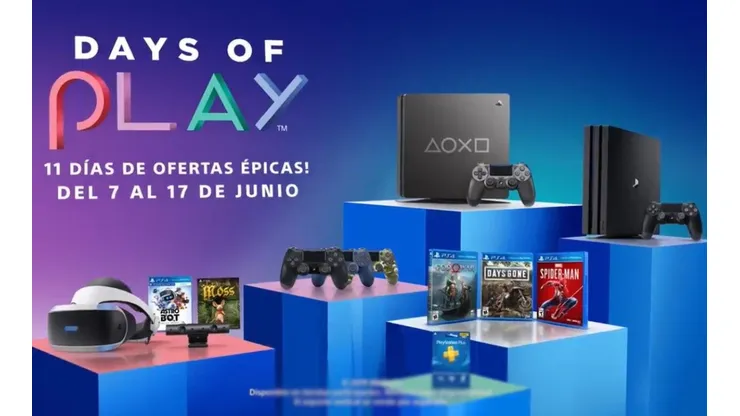 PS4: Sony presenta los mayores descuentos del año en consolas, mandos y juegos con Days of Play