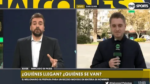 Un arquero y un volante: Distasio tiró los dos nombres que le ofrecieron a River