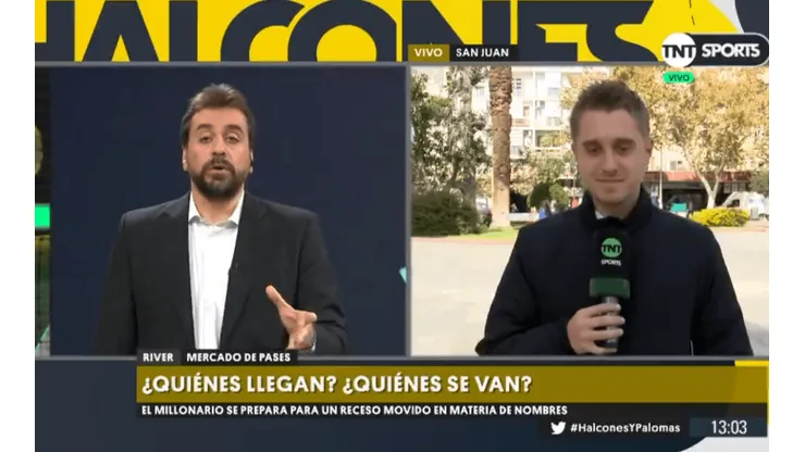 Un arquero y un volante: Distasio tiró los dos nombres que le ofrecieron a River
