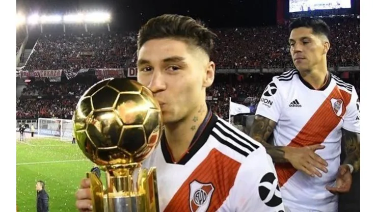 Foto de Gonzalo Montiel, jugador de River.