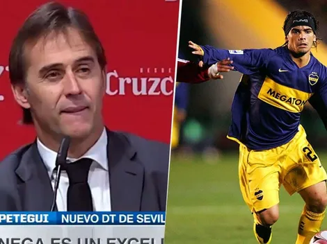 A Lopetegui le preguntaron si va a tener en cuenta a Banega y respondió como en un poema