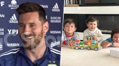 Lo amamos: Messi contó que Mateo "grita los goles del Madrid para hacerlo calentar al hermano"