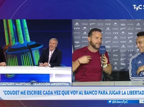 Lautaro Martínez contó que Coudet le habla siempre que es suplente para que vuelva a Racing