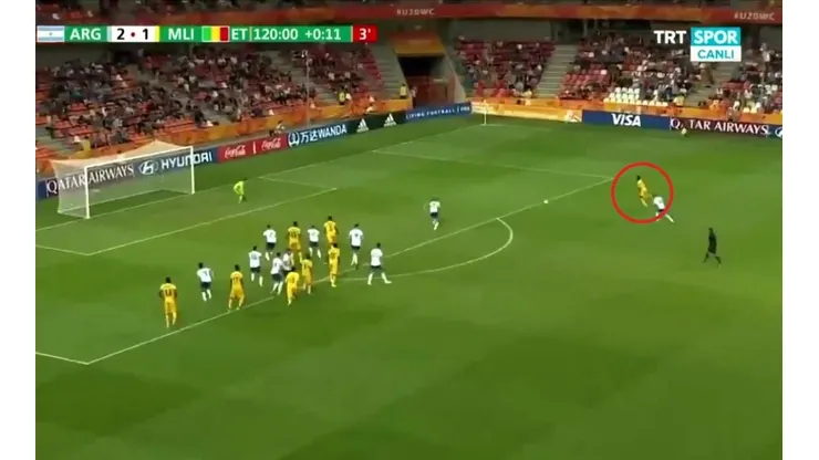 El 2-2 de Malí ante Argentina.