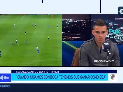Borré salió a bancar a Benedetto: "Me da bronca que era el mejor delantero de Argentina y ahora lo critican"