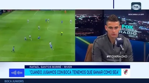El delantero de River sorprendió con sus declaraciones.