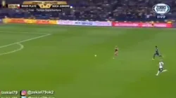 Metieron a la modelo que apareció en la final de la Champions en el gol del Pity a Boca