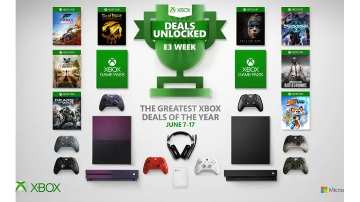 Microsoft anuncia ofertas de Xbox durante la semana del E3 2019