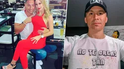 Lo mejor de la final: Romina Ortega, la mujer de Pitana, posó con Pablo Lescano