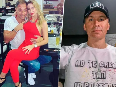 Lo mejor de la final: Romina Ortega, la mujer de Pitana, posó con Pablo Lescano