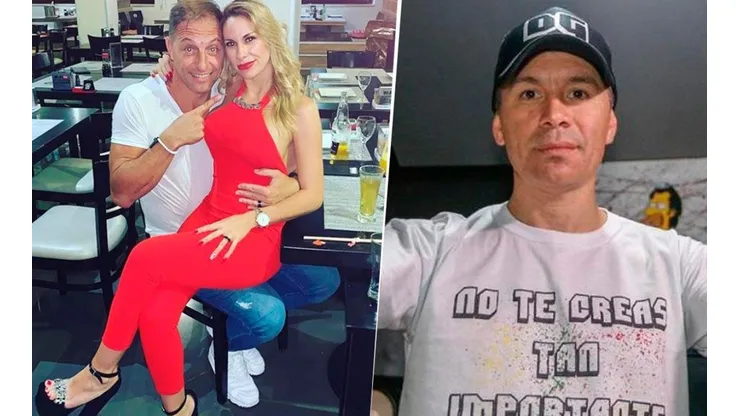Lo mejor de la final: Romina Ortega, la mujer de Pitana, posó con Pablo Lescano