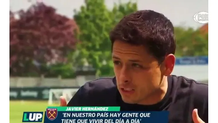El delantero dejó profundas reflecciones.