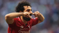 Salah marcó el primer gol del partido.