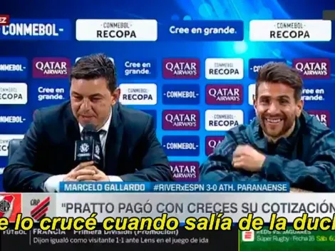 Muy natural: Gallardo contó como le dijo a Ponzio que iba a ser titular en la final