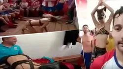 Escándalo en España: festejaron el ascenso con una stripper en el vestuario y lo filmaron