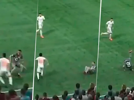 Qué loco que está: Pity Martínez encaró al 10 rival ¡y lo dejó en el piso!