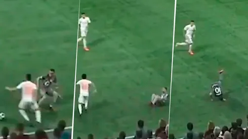 Qué loco que está: Pity Martínez encaró al 10 rival ¡y lo dejó en el piso!