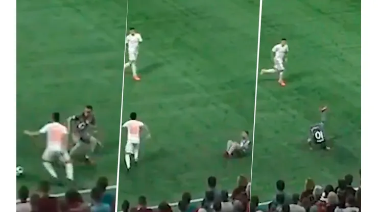Qué loco que está: Pity Martínez encaró al 10 rival ¡y lo dejó en el piso!